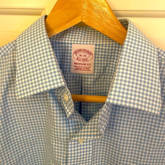 Brooks Brothers Gingham Shirt - Picture 2 of 4